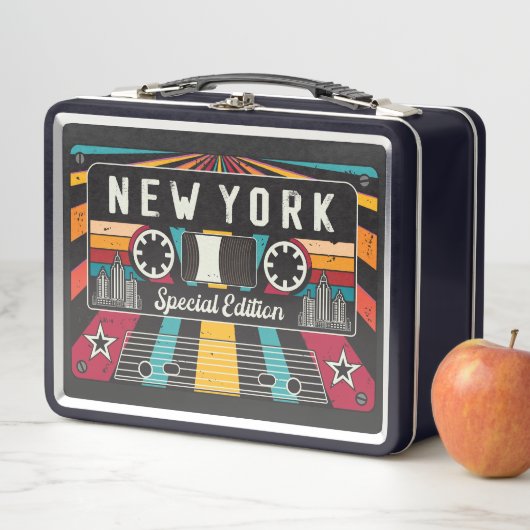 Lunch Box Vintage New York (En situation)