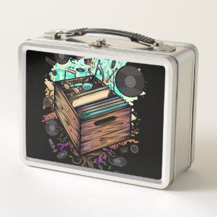 Lunch Box Vinyl Crate