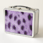 Lunch Box Violet tacheté (Devant)