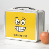 Lunch Box Visage de broyage avec yeux ouverts (En situation)