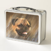 Lunch Box Visage de carlin (Dos)