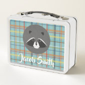Lunch Box Visage du Raccoon de Woodland (Dos)