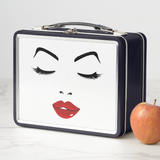 Lunch Box Visage élégant (En situation)