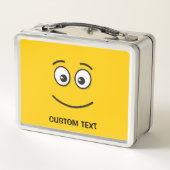 Lunch Box Visage souriant avec yeux ouverts (Dos)