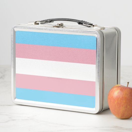 Lunch Box Visibilité du drapeau de fierté transgenre de Slip (En situation)