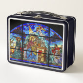 Lunch Box Vitrail Naissance du Christ (Devant)