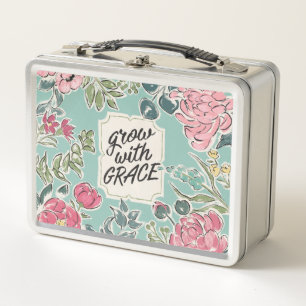 Lunch Box Vivez en fleur   se développent avec la grâce