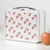Lunch Box Vivid Motif Red Cherry (En situation)