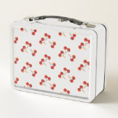 Lunch Box Vivid Motif Red Cherry (Dos)