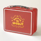 Lunch Box Voici le monde (Dos)