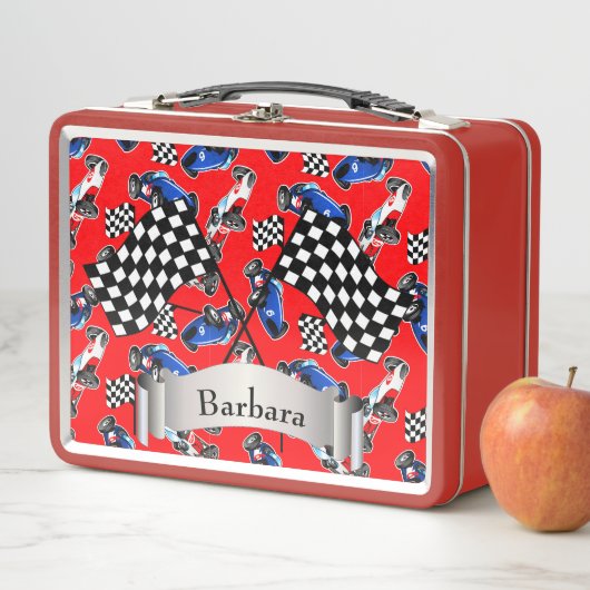 Lunch Box Voiture de course (En situation)