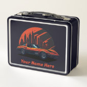 Lunch Box Voitures classiques Chevy Corvette 002 (Dos)
