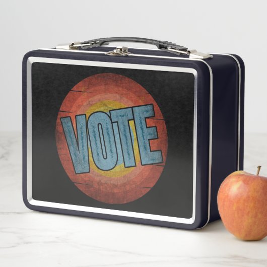 LUNCH BOX VOTE VINTAGE (En situation)