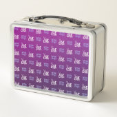 Lunch Box Votre logo | 2 Images téléchargées ou logos profes (Dos)