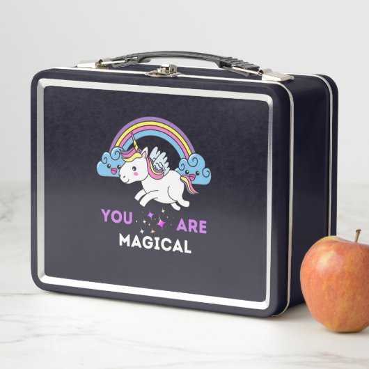 Lunch Box Vous Êtes Magique Unicorn Enfants (En situation)