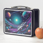 Lunch Box Voyage cosmique (En situation)