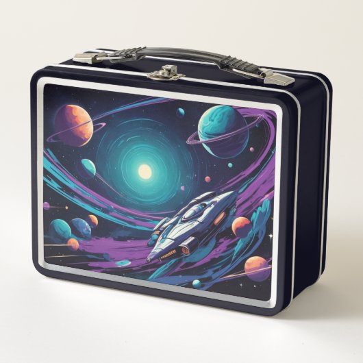 Lunch Box Voyage cosmique (Devant)
