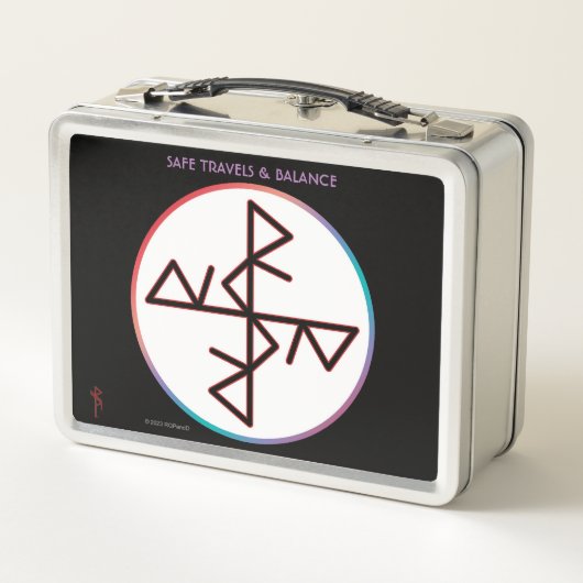 Lunch Box Voyage en sécurité Bindrune #RuneKids (Dos)