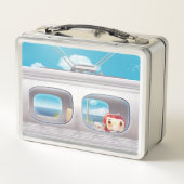 Lunch Box Voyage en train avec chat (Dos)