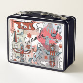 Lunch Box Voyage mondial - Canada (Dos)