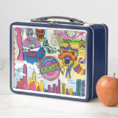 Lunch Box Voyage mondial - Hong Kong (En situation)