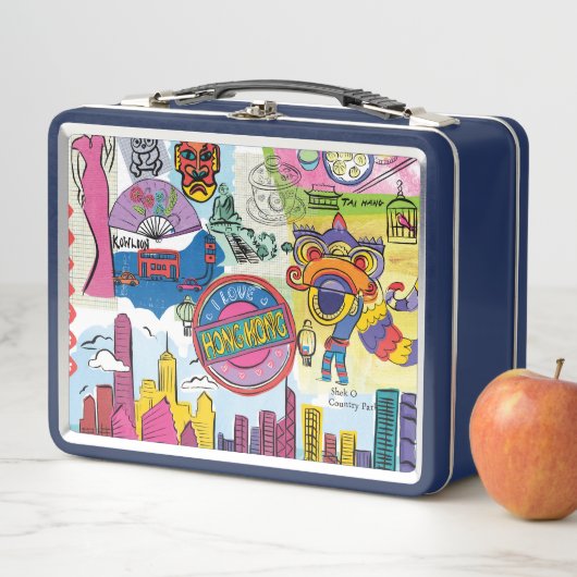 Lunch Box Voyage mondial - Hong Kong (En situation)
