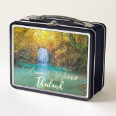 Lunch Box Vue d'automne de la cascade d'Erawan Thaïlande (Devant)