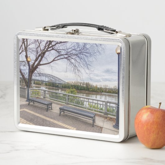 Lunch Box Vue du fleuve Missouri (En situation)