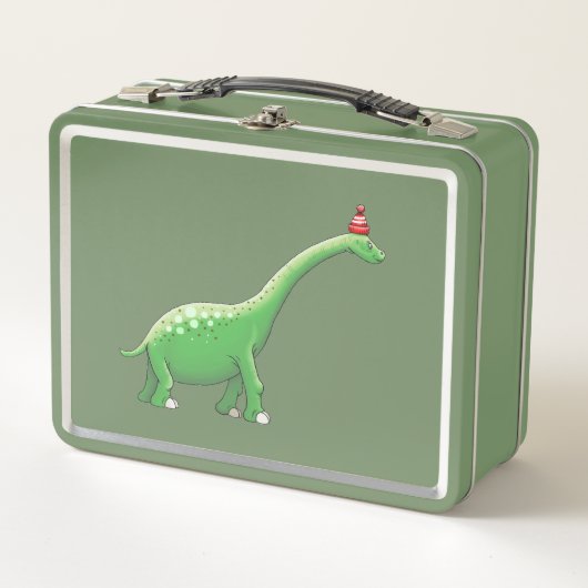 Lunch Box Walter le dinosaure à long cou (Devant)