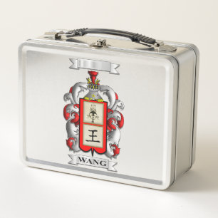 Lunch Box Wang Achternaam En Schild