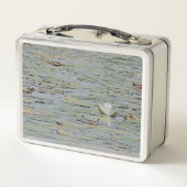 Lunch Box Warerlily Pond Lake Flower I Lunette Box (Dos)