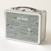 Lunch Box Warerlily Pond Lake Flower I Lunette Box (Devant)