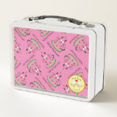 Lunch Box Watermeowlon Watermelon Cat Funny Lunbox (Dos)