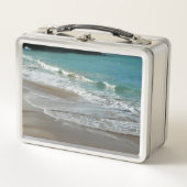 Lunch Box Waves Lapping on the Beach Turquoise Blue Ocean (Devant)