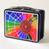 Lunch Box Web coloré (Devant)