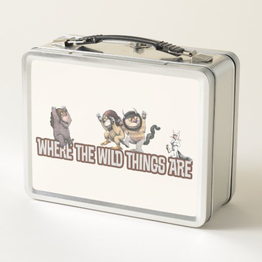 Lunch Box Where the Wild Things Are Characters on Logo (Dos)