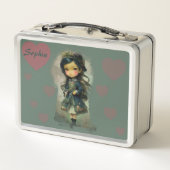Lunch Box Whimsical Kawaii Fairy Tale Girl (Dos)