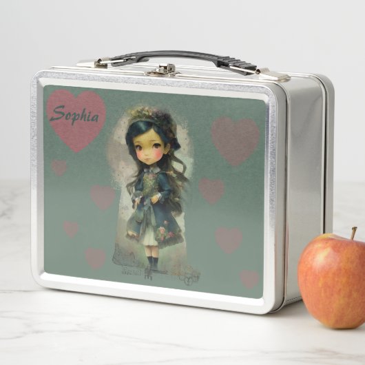 Lunch Box Whimsical Kawaii Fairy Tale Girl (En situation)