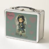 Lunch Box Whimsical Kawaii Fairy Tale Girl (Devant)