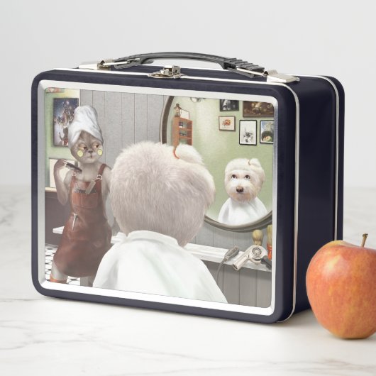 Lunch Box Whimsical Pet Barber Shop (En situation)