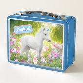 Lunch Box White Pony Unicorn (Dos)
