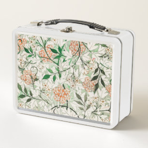 Lunch Box William Morris Jasmine Garden Flower Classic
