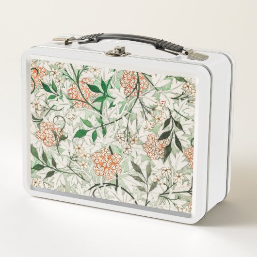 Lunch Box William Morris Jasmine Garden Flower Classic (Devant)