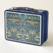 Lunch Box William Morris Peacock and Dragon Woven Design (Dos)