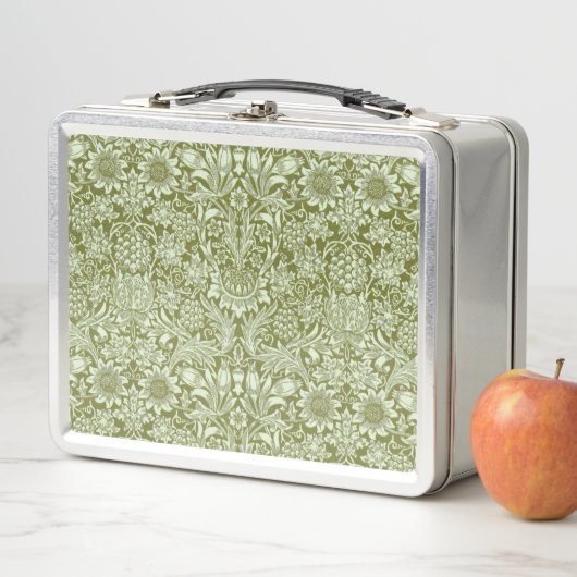 Lunch Box William Morris "tournesol" 3 (En situation)