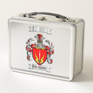 Lunch Box Williams Familie Achternaam En Schild