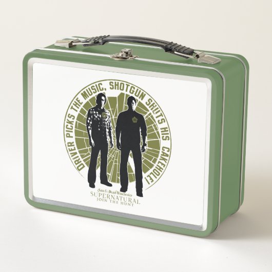 Lunch Box Winchester Brothers surnaturel "Shotgun" (Devant)