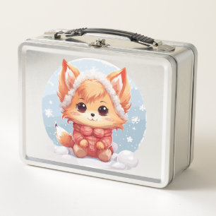 Lunch Box Winter dog