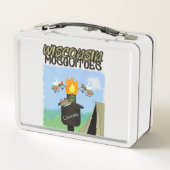 Lunch Box Wisconsin Mosquitoes Cartoon (Dos)
