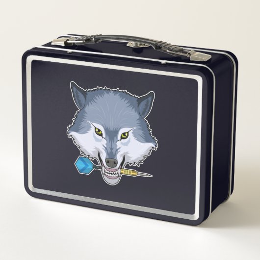 Lunch Box Wolf aux fléchettes avec Dart (Dos)
